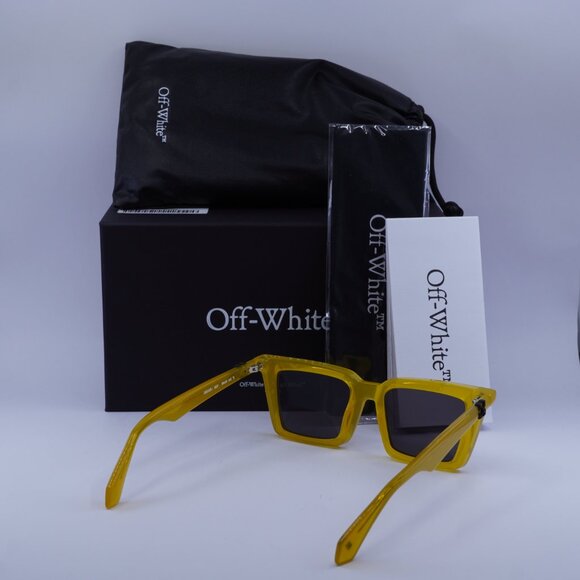Off-White OERI13U DALTON 1807 Square Sunglasses – Yellow\\ Grey display picture 1